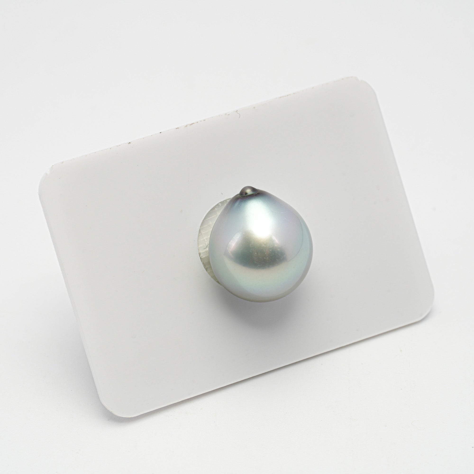 1pcs "Top Luster" Silver Light 13.5mm - SB/DR TOP Quality Tahitian Pearl Single LP1726