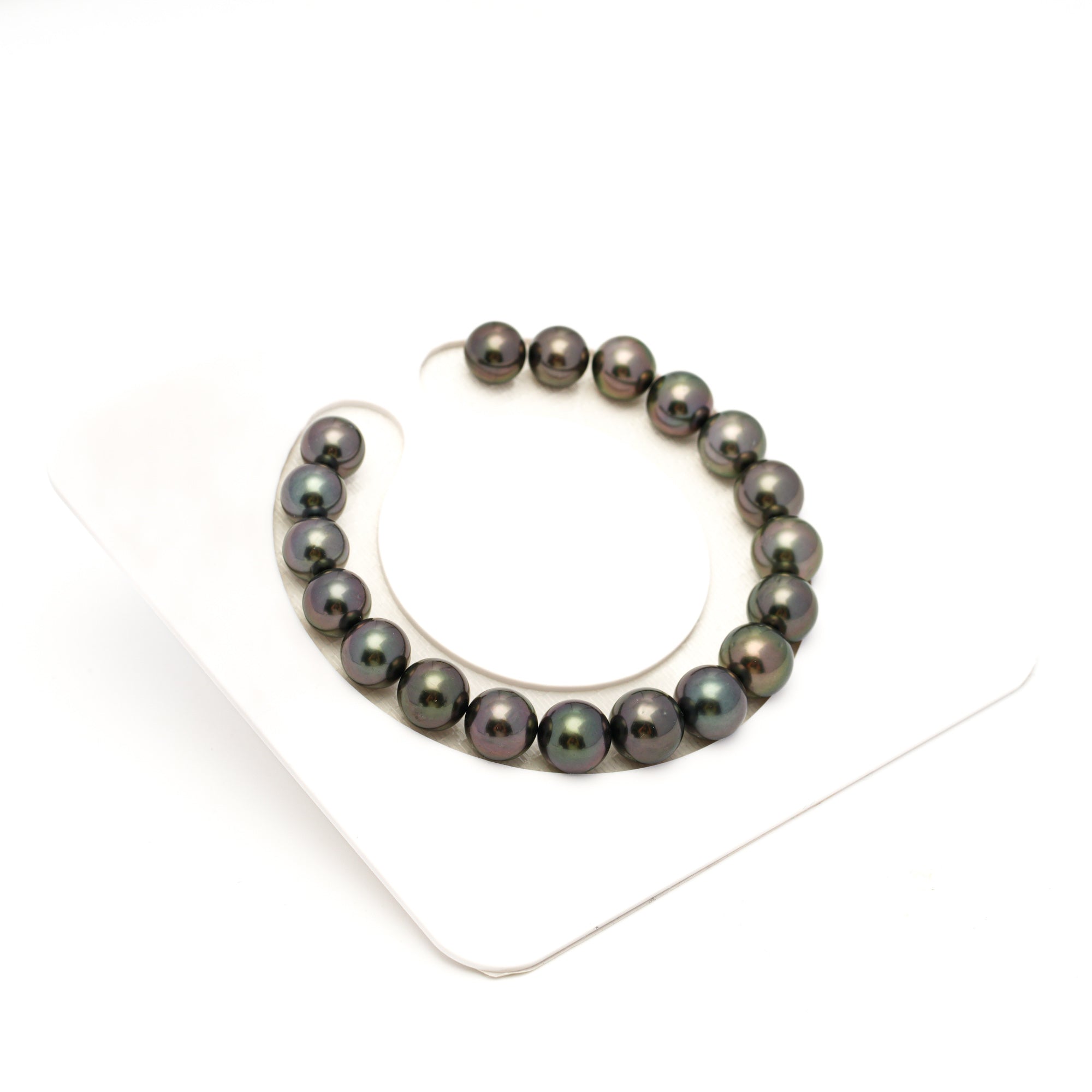 19pcs Cherry Mix 8-9mm - SR/NR AAA/AA Quality Tahitian Pearl Bracelet BR2337 OR13