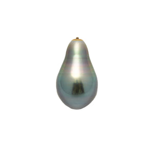 1pcs "High Luster" Green 10.7mm - SB AAA/TOP Quality Tahitian Pearl Single LP2529 LP3
