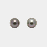 2pcs Cherry 10.4-10.5mm - OV AAA Quality Tahitian Pearl Pair ER1416