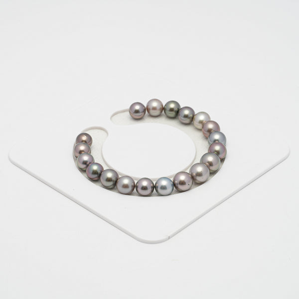 19pcs Multicolor 8-9mm - RSR AAA Quality Tahitian Pearl Bracelet BR2079 A95