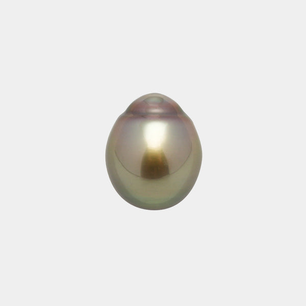 1pcs Golden Green 10.3mm - SB AAA Quality Tahitian Pearl Single LP2136 HL3