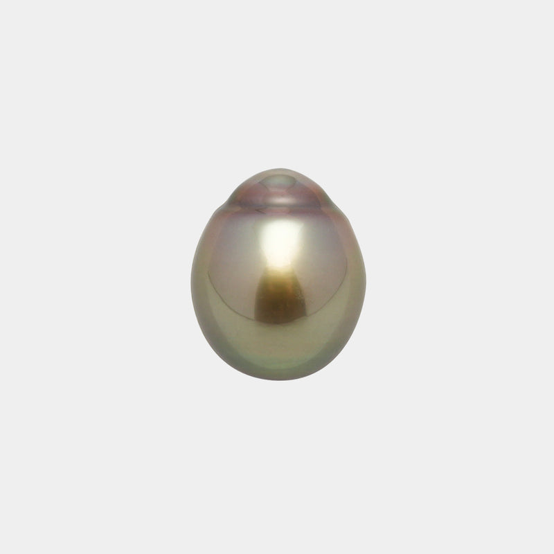 1pcs Golden Green 10.3mm - SB AAA Quality Tahitian Pearl Single LP2136 HL3