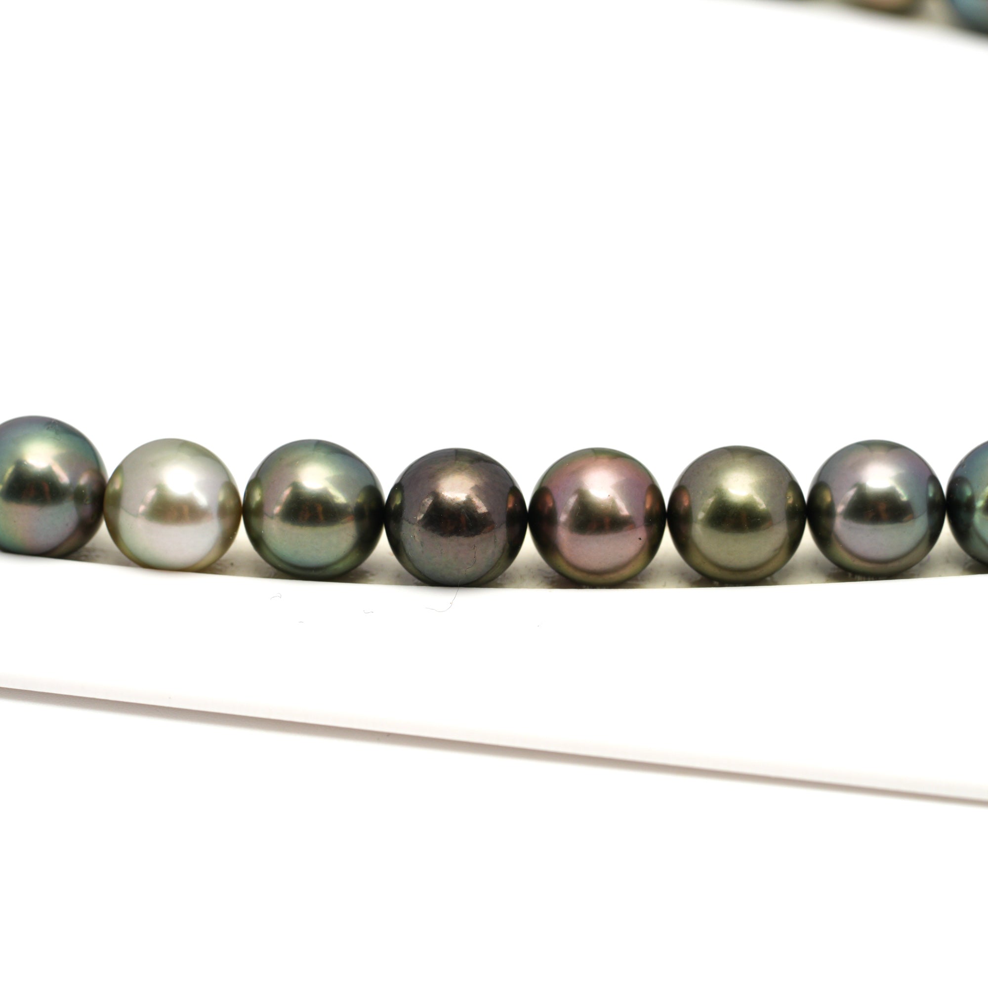 44pcs Multicolor 9-11mm - RSR AAA Quality Tahitian Pearl Necklace NL1646 CMP8