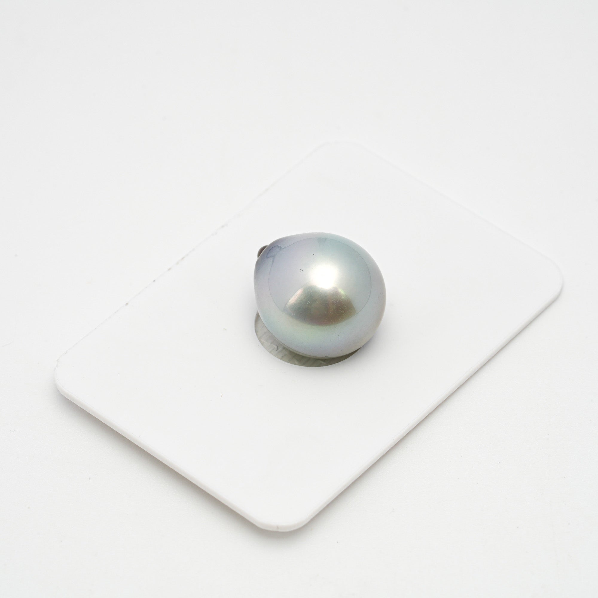 1pcs "Top Luster" Silver Light 13.5mm - SB/DR TOP Quality Tahitian Pearl Single LP1726