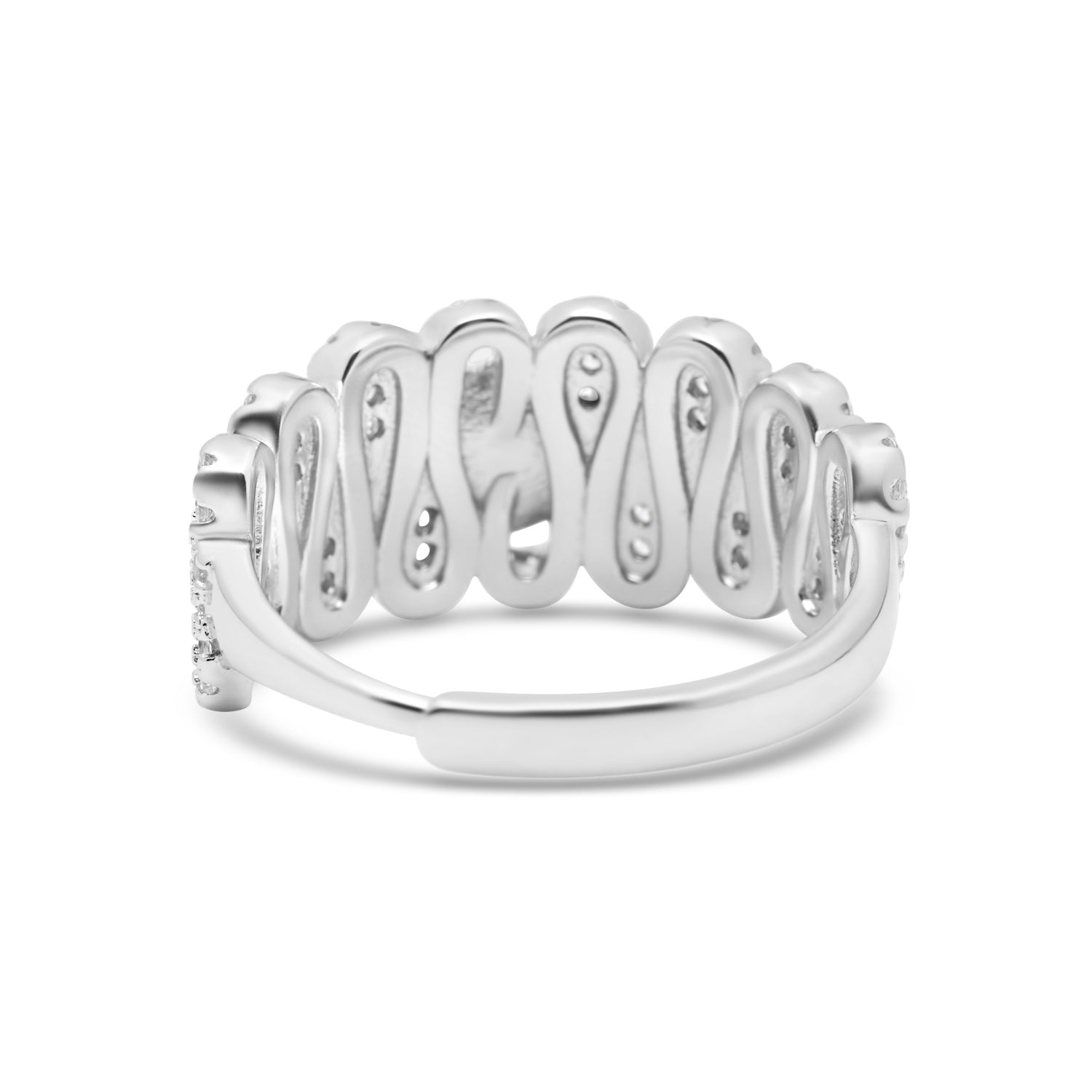 Adjustable Ring 925 Silver for pearl SC279