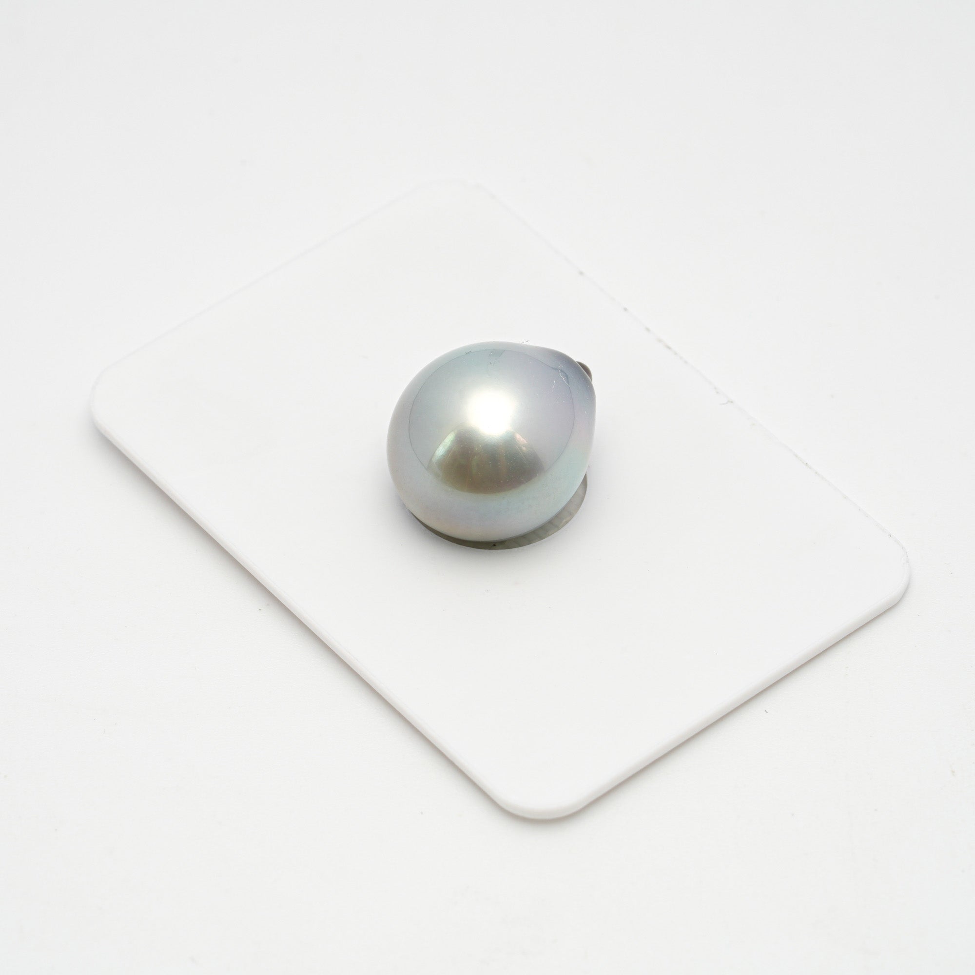 1pcs "Top Luster" Silver Light 13.5mm - SB/DR TOP Quality Tahitian Pearl Single LP1726