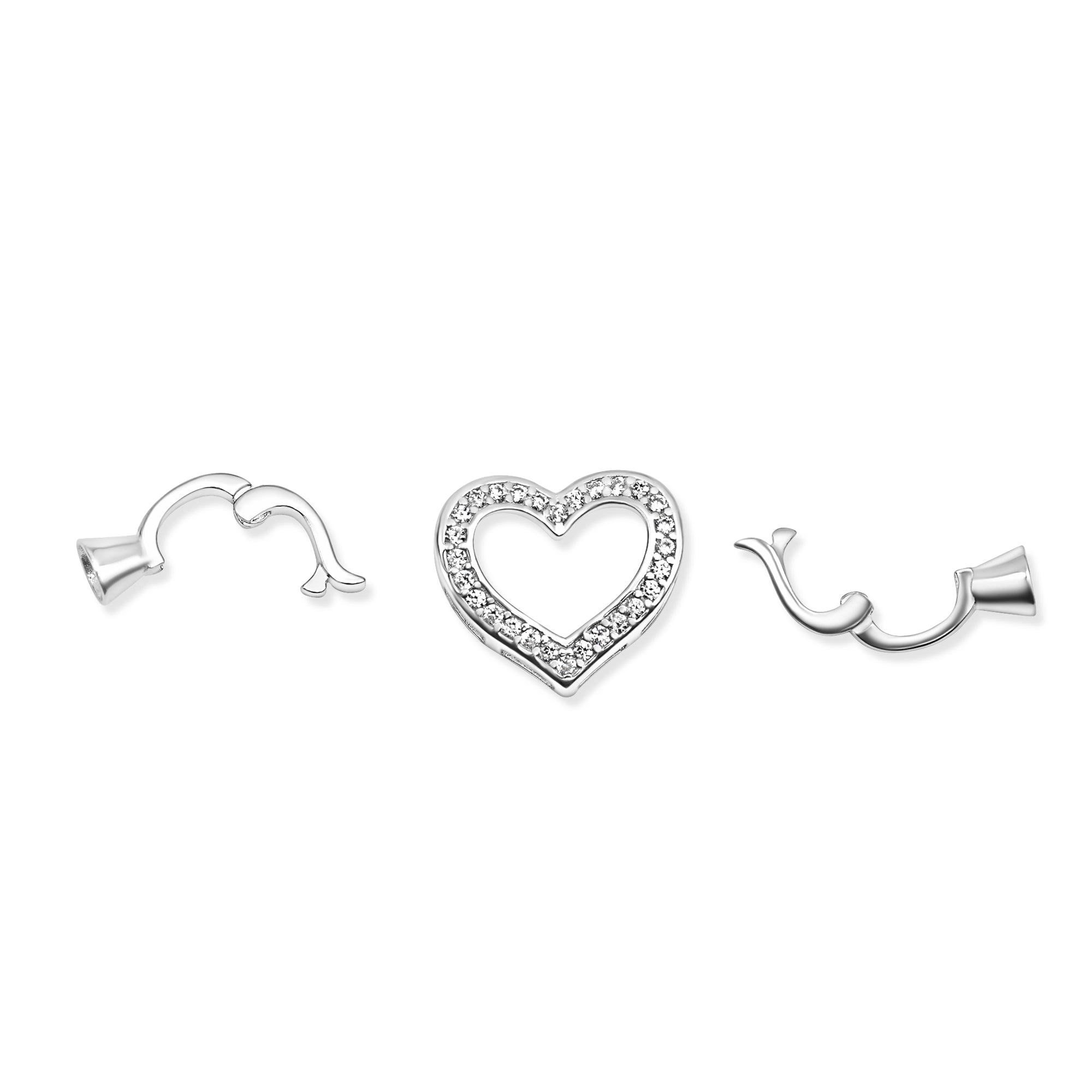Clasp 925 Silver for pearl necklace or bracelet SC313