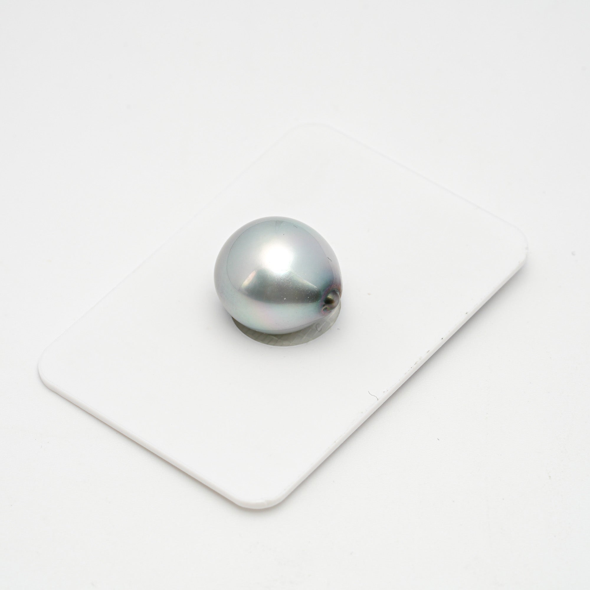 1pcs "Top Luster" Silver Light 13.5mm - SB/DR TOP Quality Tahitian Pearl Single LP1726
