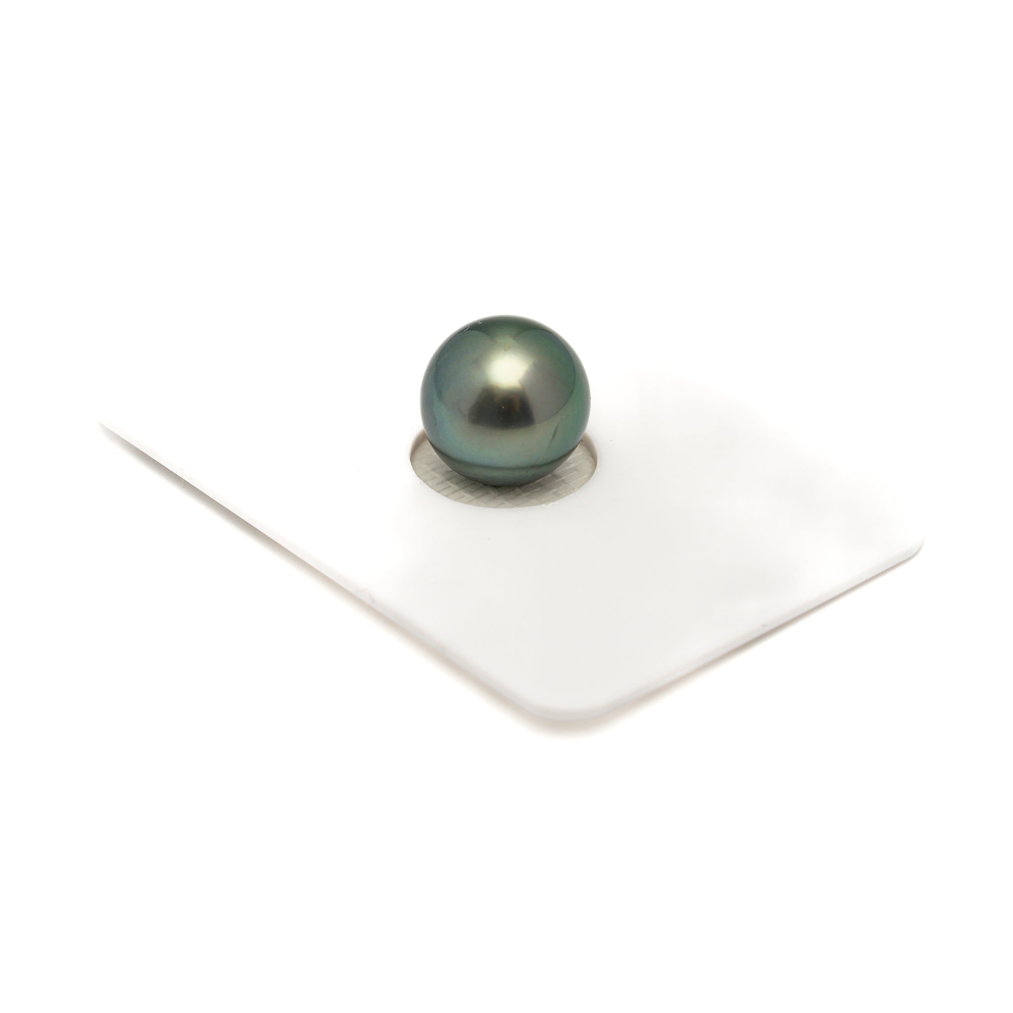 1pcs "High Luster" Peacock 11.1mm - SR TOP Quality Tahitian Pearl Single LP2409 LP1