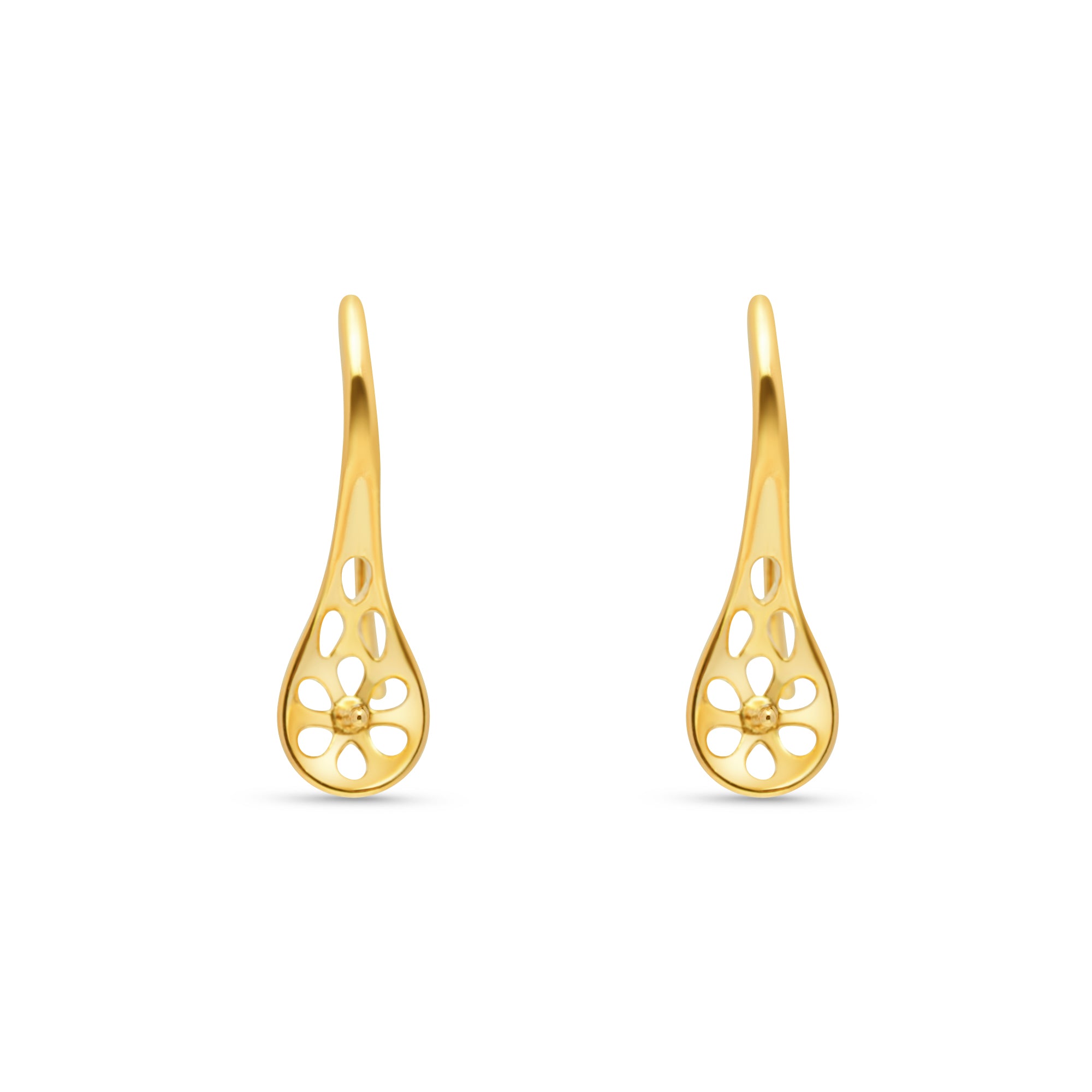 Stud Earring Bails 925 Silver for Pearl SC211 & SC211G
