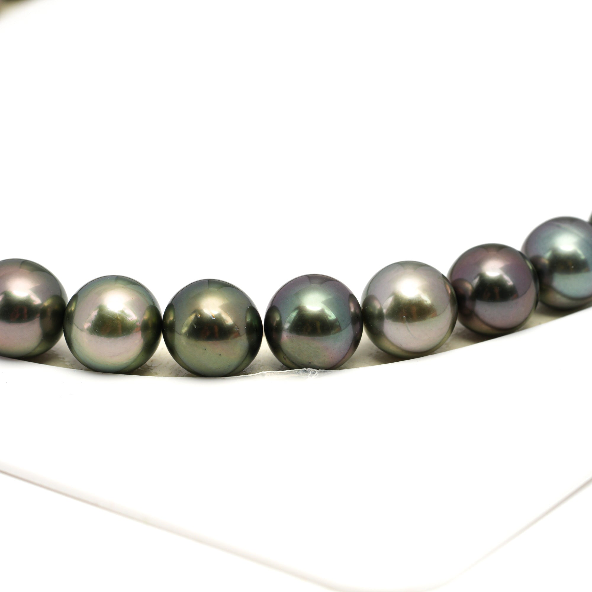 44pcs Multicolor 9-11mm - RSR AAA Quality Tahitian Pearl Necklace NL1646 CMP8