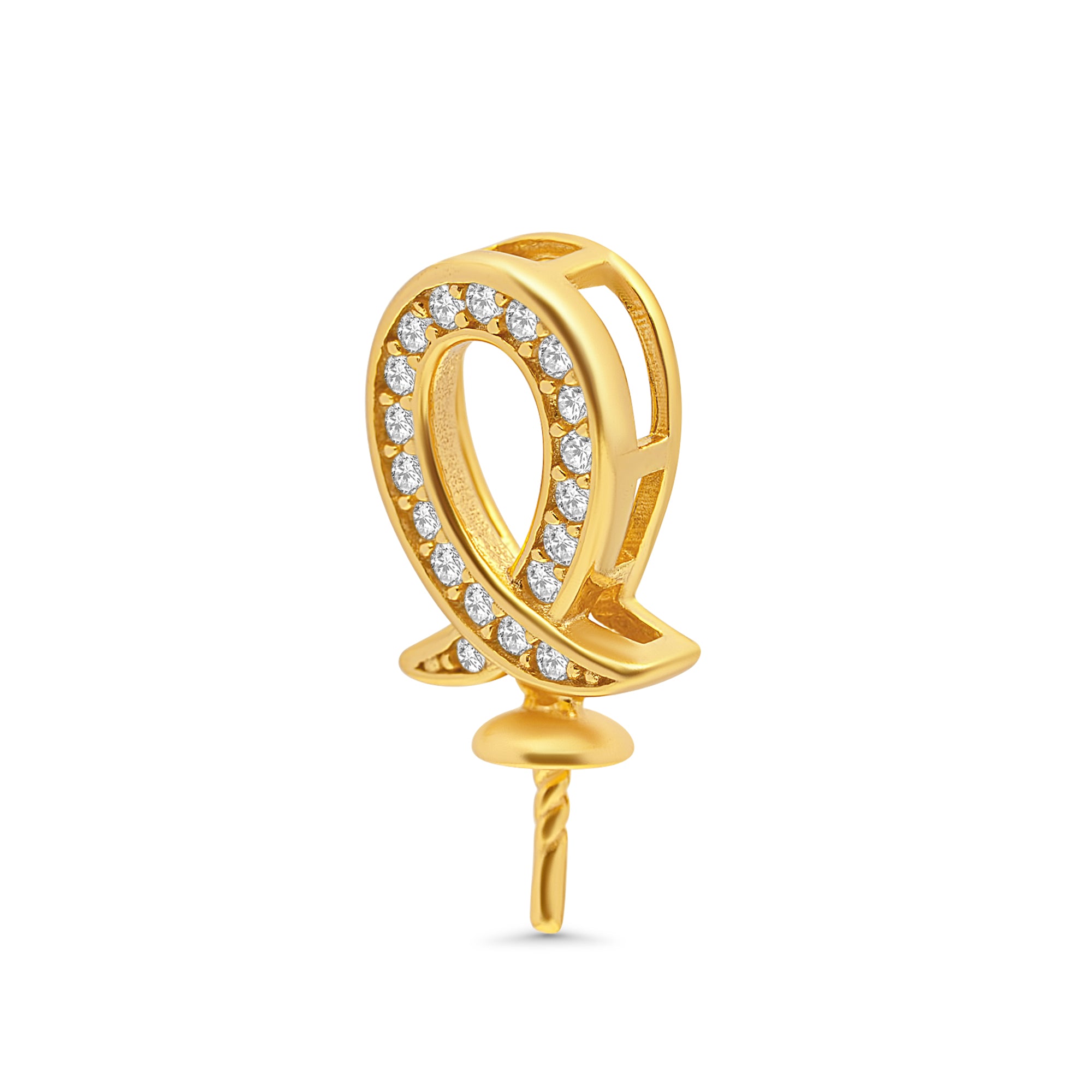 Pendant Clasp 925 Silver for Pearl SC489