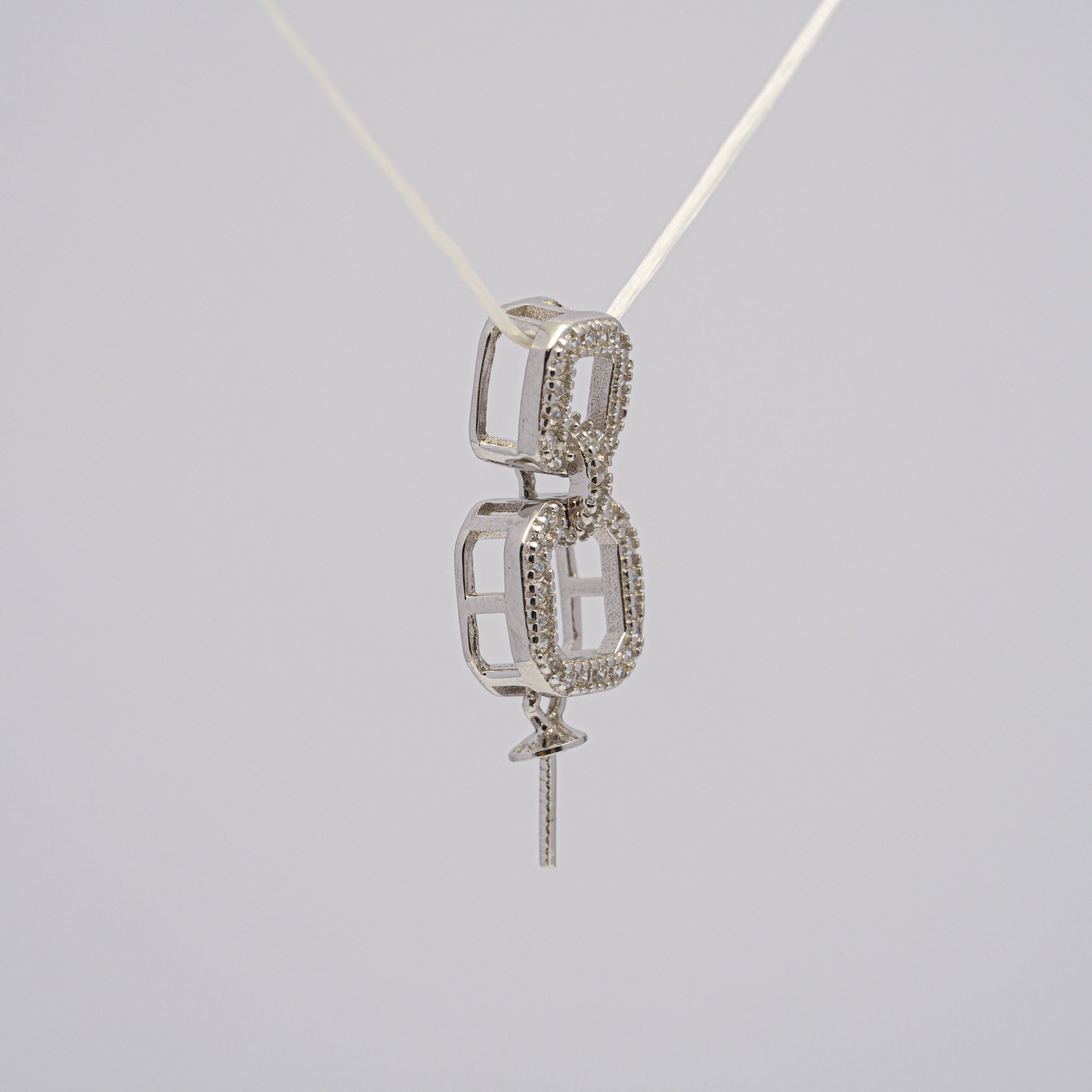 Pendant Clasp 925 Silver for Pearl SC559