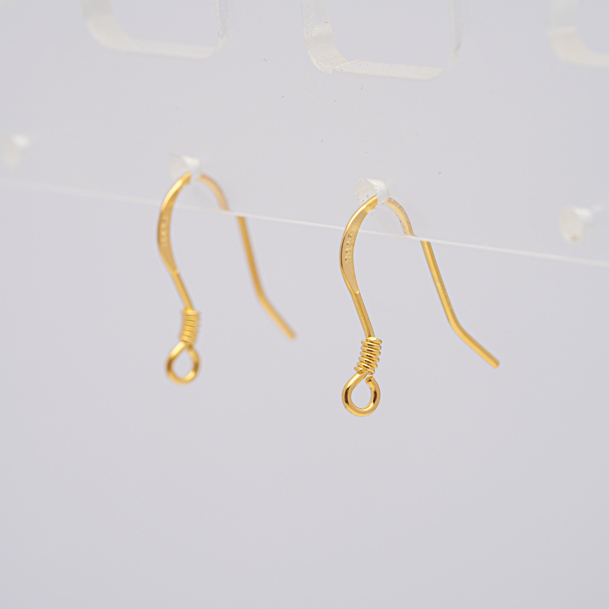 Dangle Earring Bails 925 Silver for Pearl SC17/SC17G