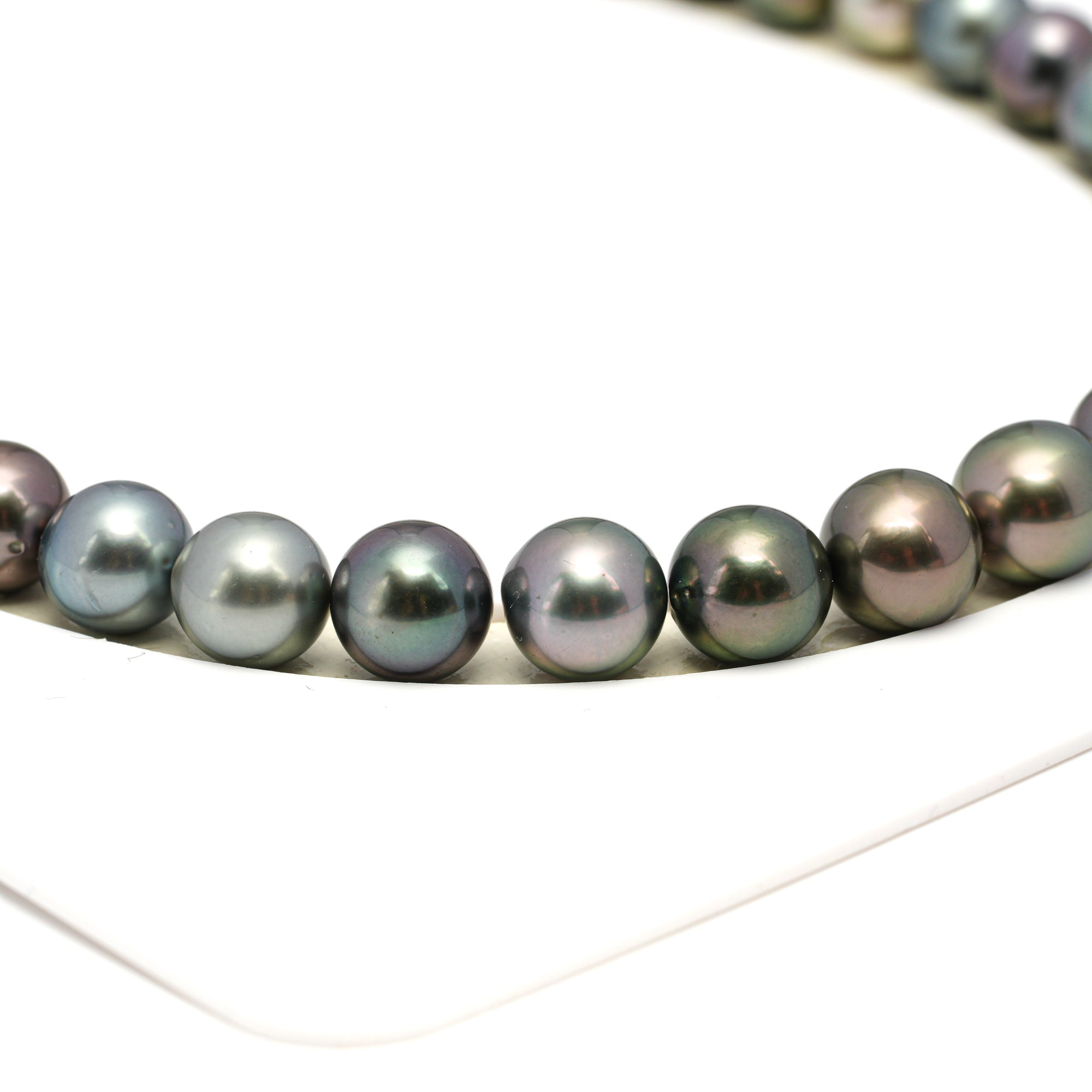 44pcs Multicolor 9-11mm - RSR AAA Quality Tahitian Pearl Necklace NL1646 CMP8