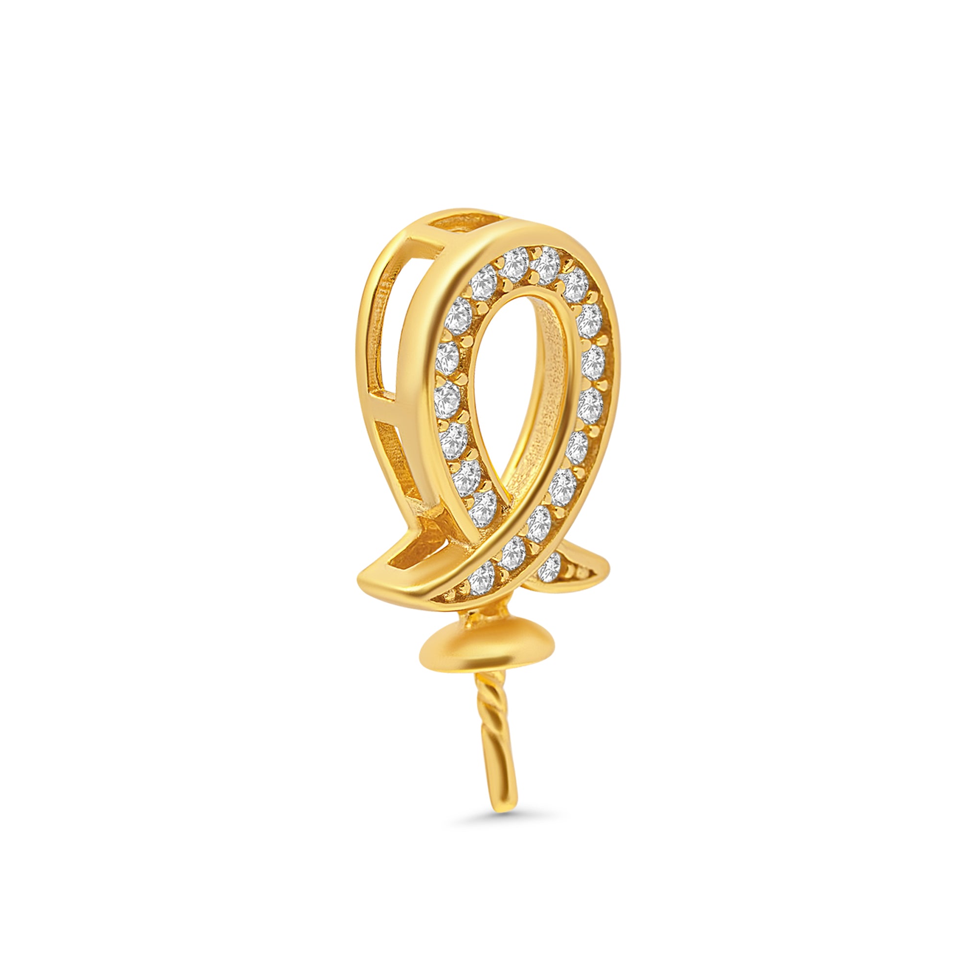 Pendant Clasp 925 Silver for Pearl SC489