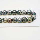 43pcs Multicolor 8-11mm - CL AAA/AA Quality Tahitian Pearl Necklace NL1522 THMIX2