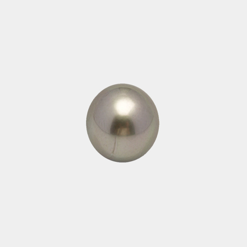 1pcs "High Luster" Green 12.5mm - SR AAA/AA Quality Tahitian Pearl Single LP1956 A101