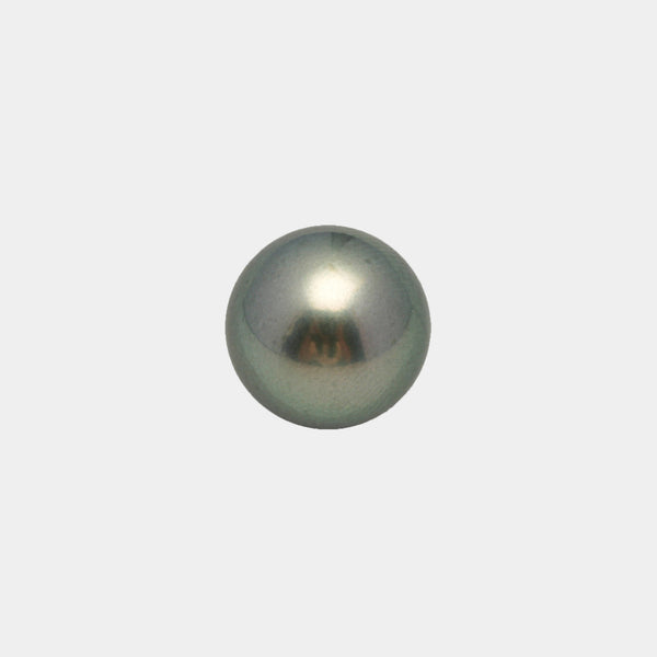 1pcs "High Luster" Light Green 12.4mm - RSR AAA/TOP Quality Tahitian Pearl Single LP2127 A101