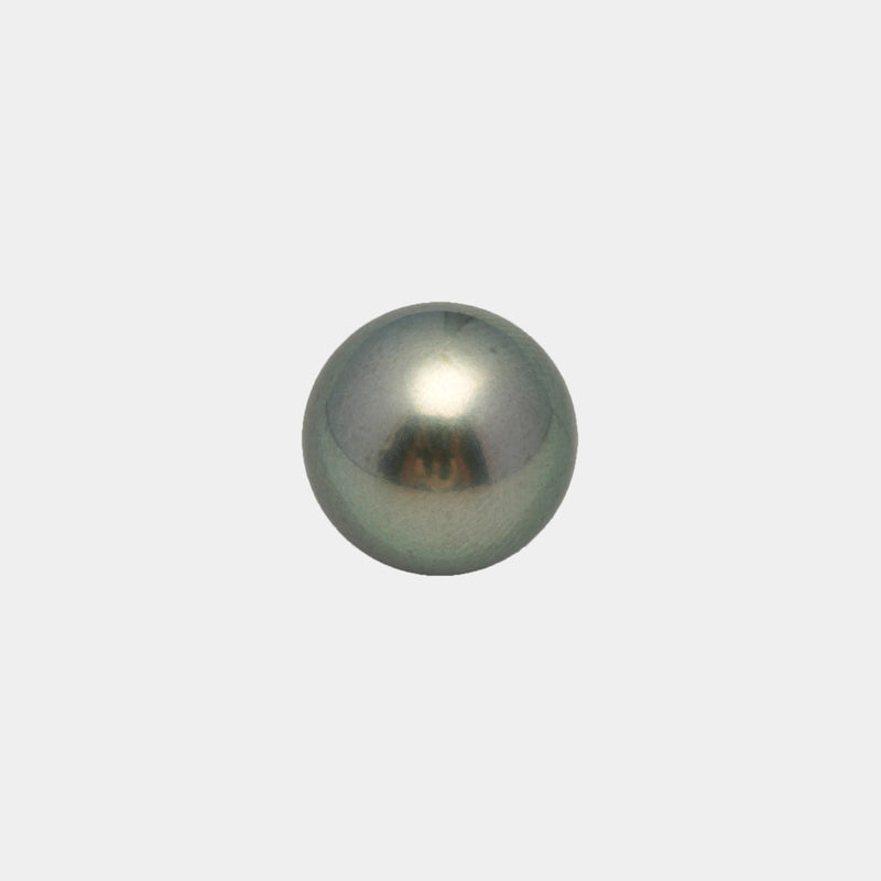 1pcs "High Luster" Light Green 12.4mm - RSR AAA/TOP Quality Tahitian Pearl Single LP2127 A101