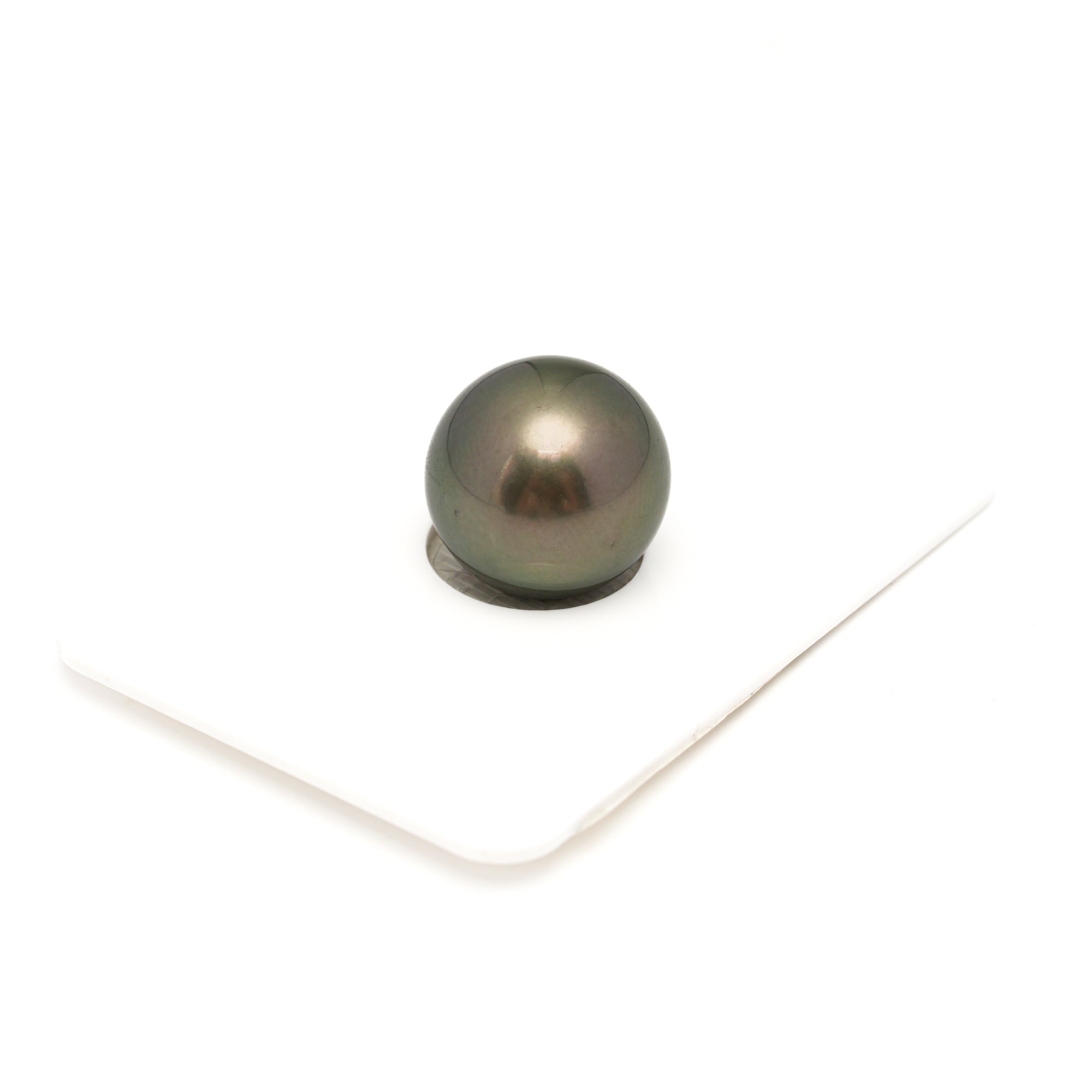 1pcs Green 13.7mm - RSR AAA/AA Quality Tahitian Pearl Single LP2357