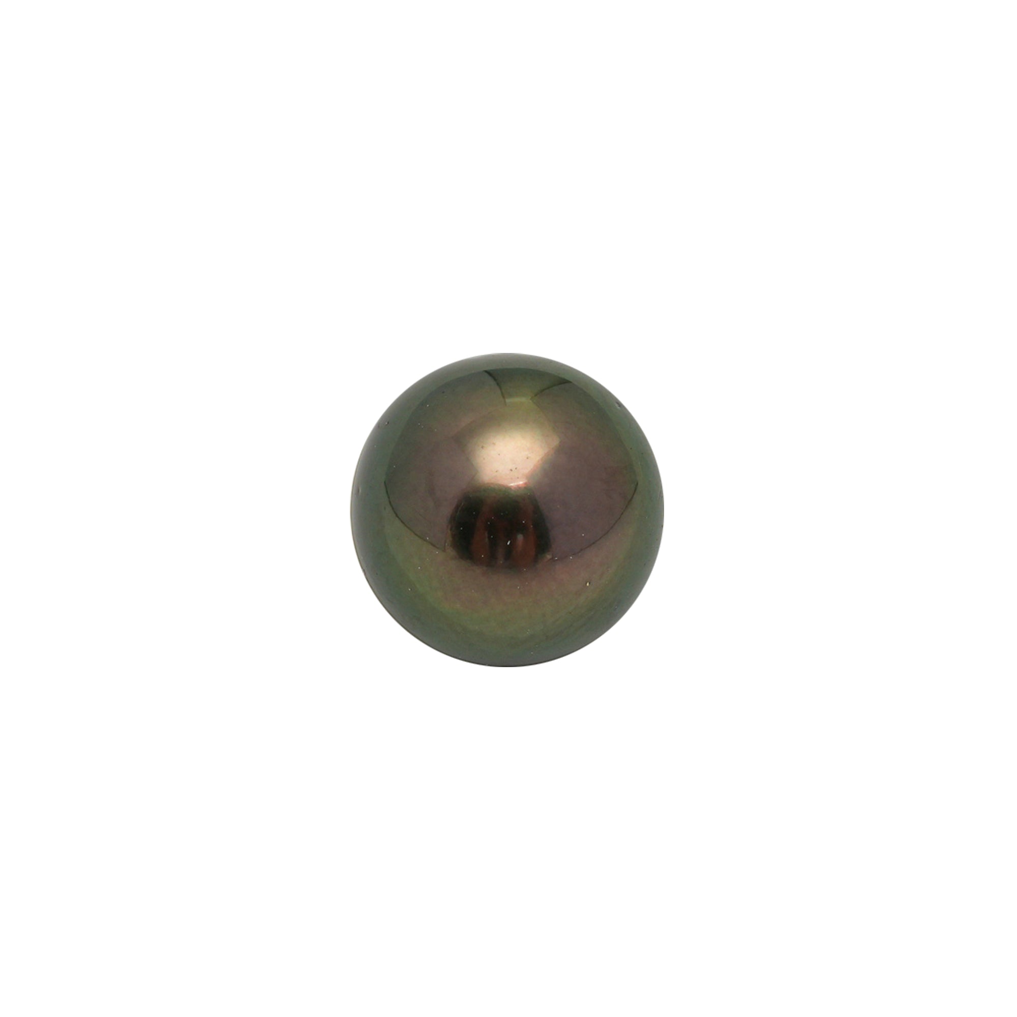 1pcs Green 9.5mm - SR/NR AA Quality Tahitian Pearl Single LP2369 OR13