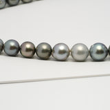 36pcs Light 11-13mm - SR/NR AA/A Quality Tahitian Pearl Necklace NL1607 THMIX3