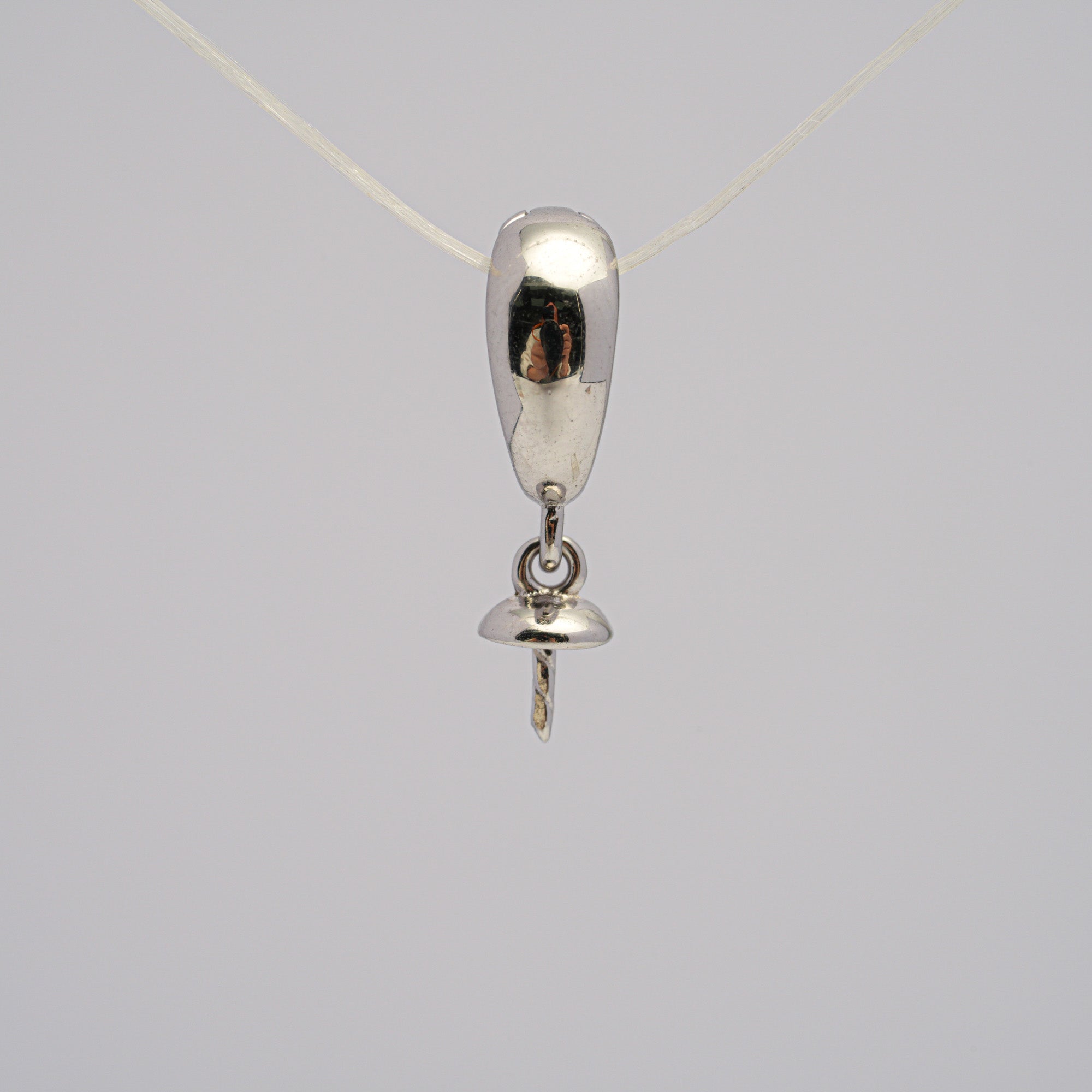 Pendant Clasp 925 Silver for Pearl SC578/SC578G