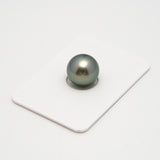 1pcs "High Luster" Light Green 12.4mm - RSR AAA/TOP Quality Tahitian Pearl Single LP2127 A101