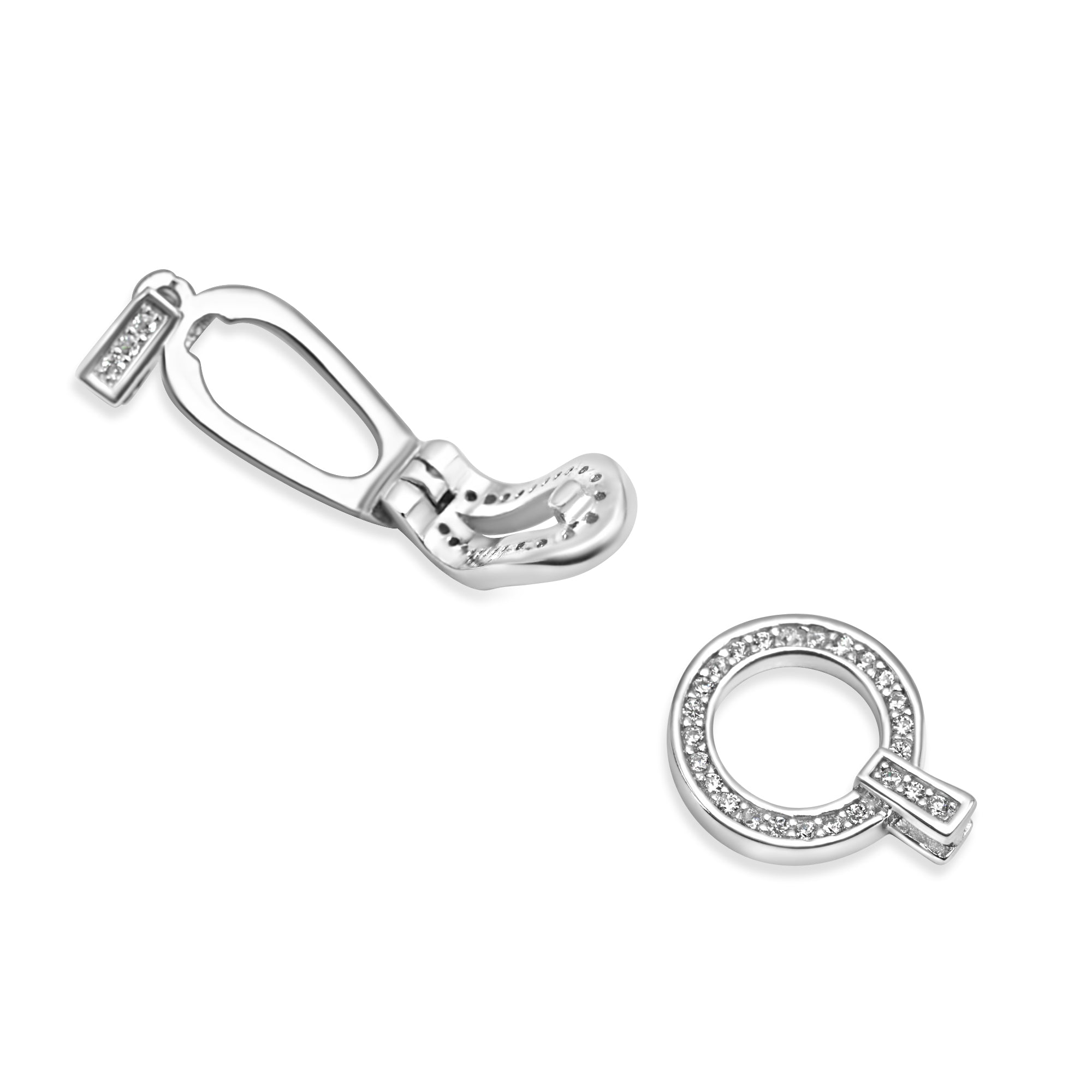 Clasp 925 Silver for pearl necklace or bracelet SC155