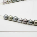 34pcs Multicolor 11-13mm - RSR AAA Quality Tahitian Pearl Necklace NL1247 A89