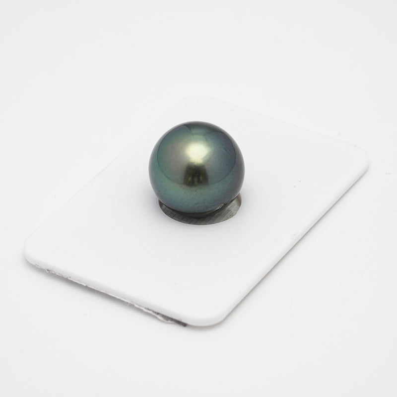 1pcs Green 14.2mm - RSR AA/AAA Quality Tahitian Pearl Single LP1739