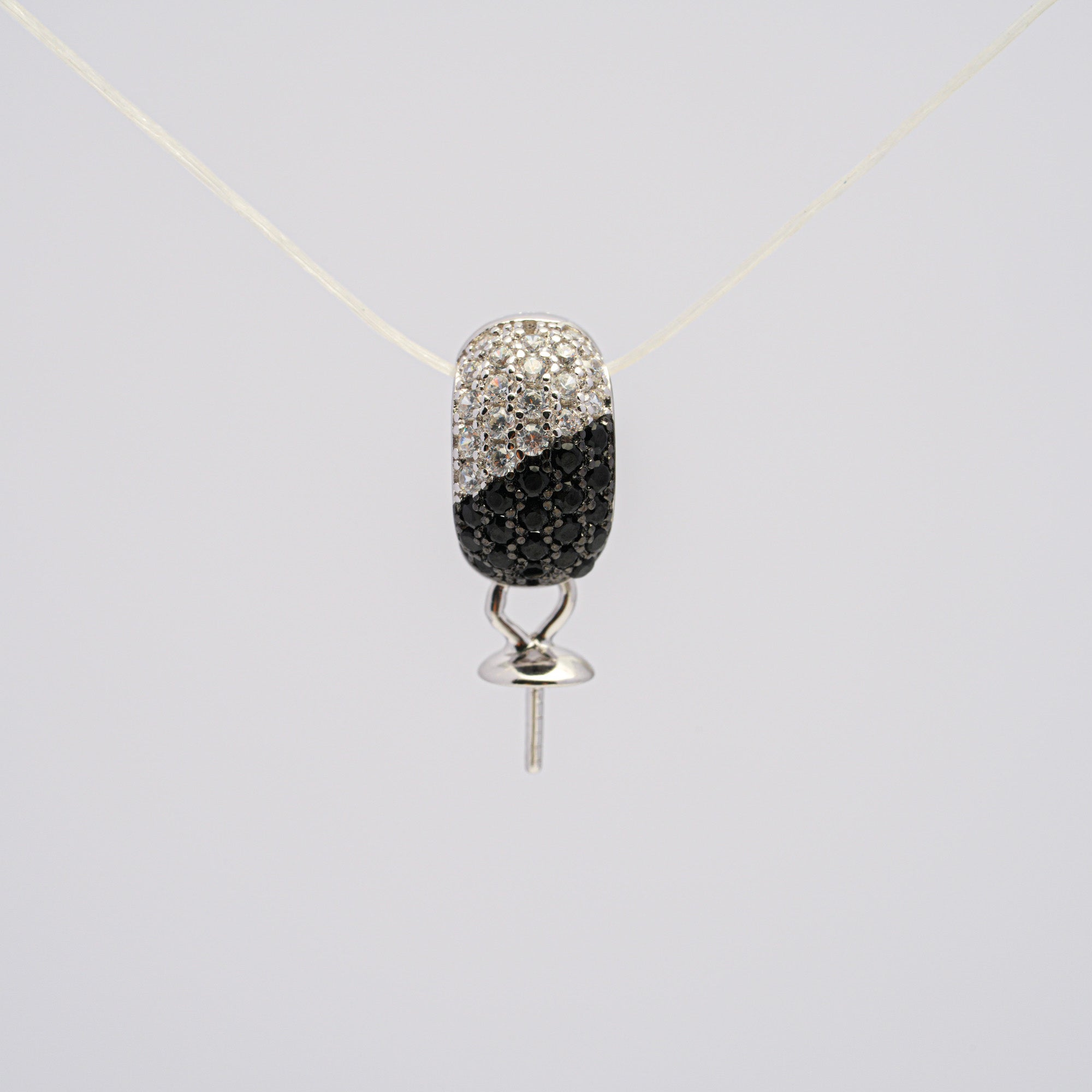 Pendant Clasp 925 Silver for Pearl SC560