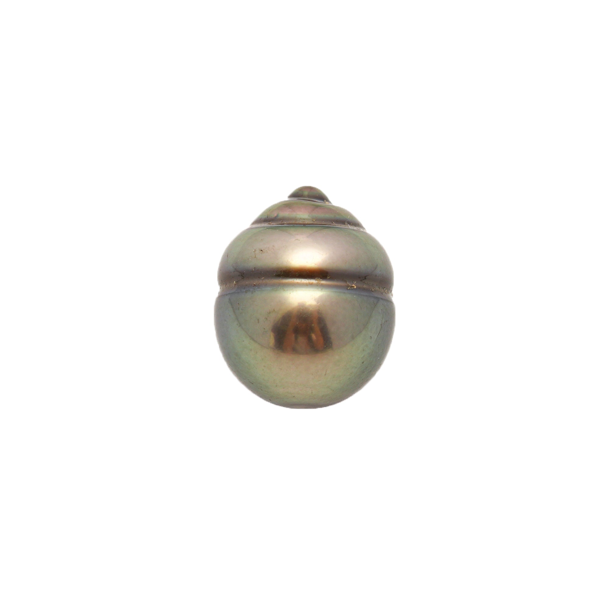 1pcs Green 12.4mm - CL AAA Quality Tahitian Pearl Single LP2386 CMP9