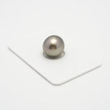 1pcs "High Luster" Green 12.5mm - SR AAA/AA Quality Tahitian Pearl Single LP1956 A101