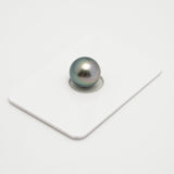 1pcs Green 10.9mm - OV TOP/AAA Quality Tahitian Pearl Single LP1989 MI1