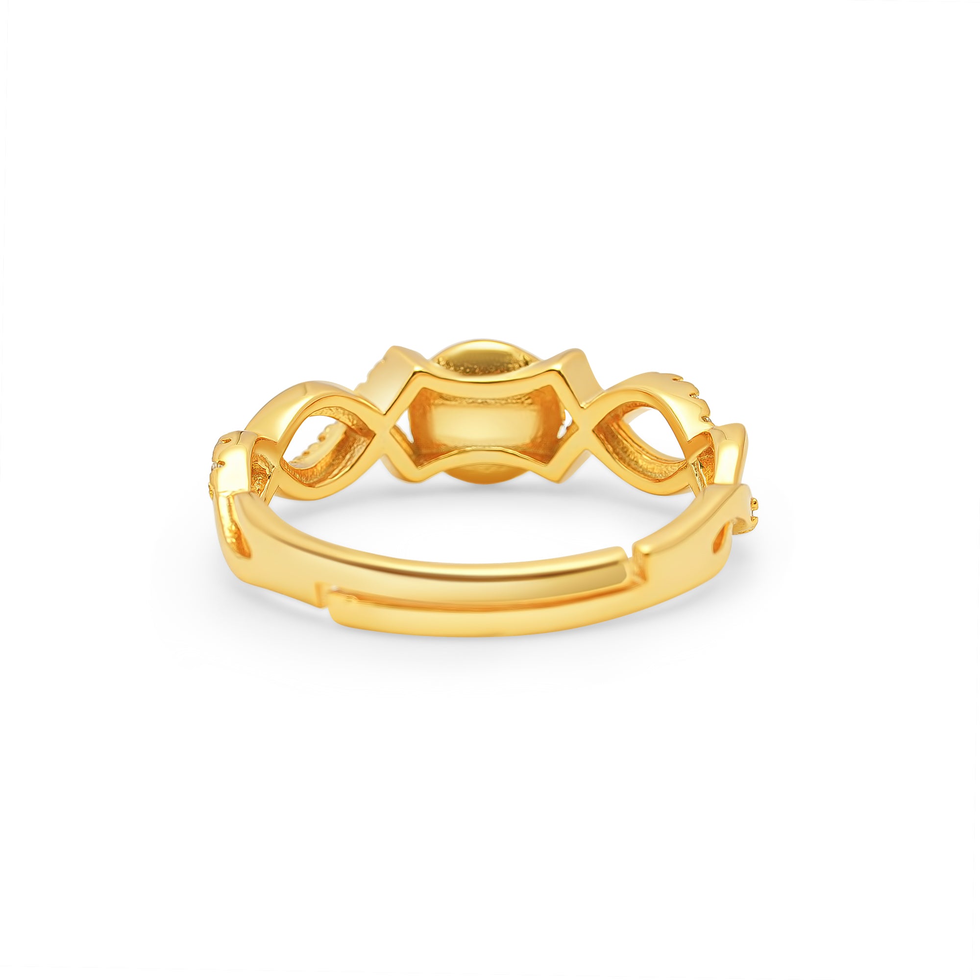 Adjustable Ring 925 Silver for pearl SC322G