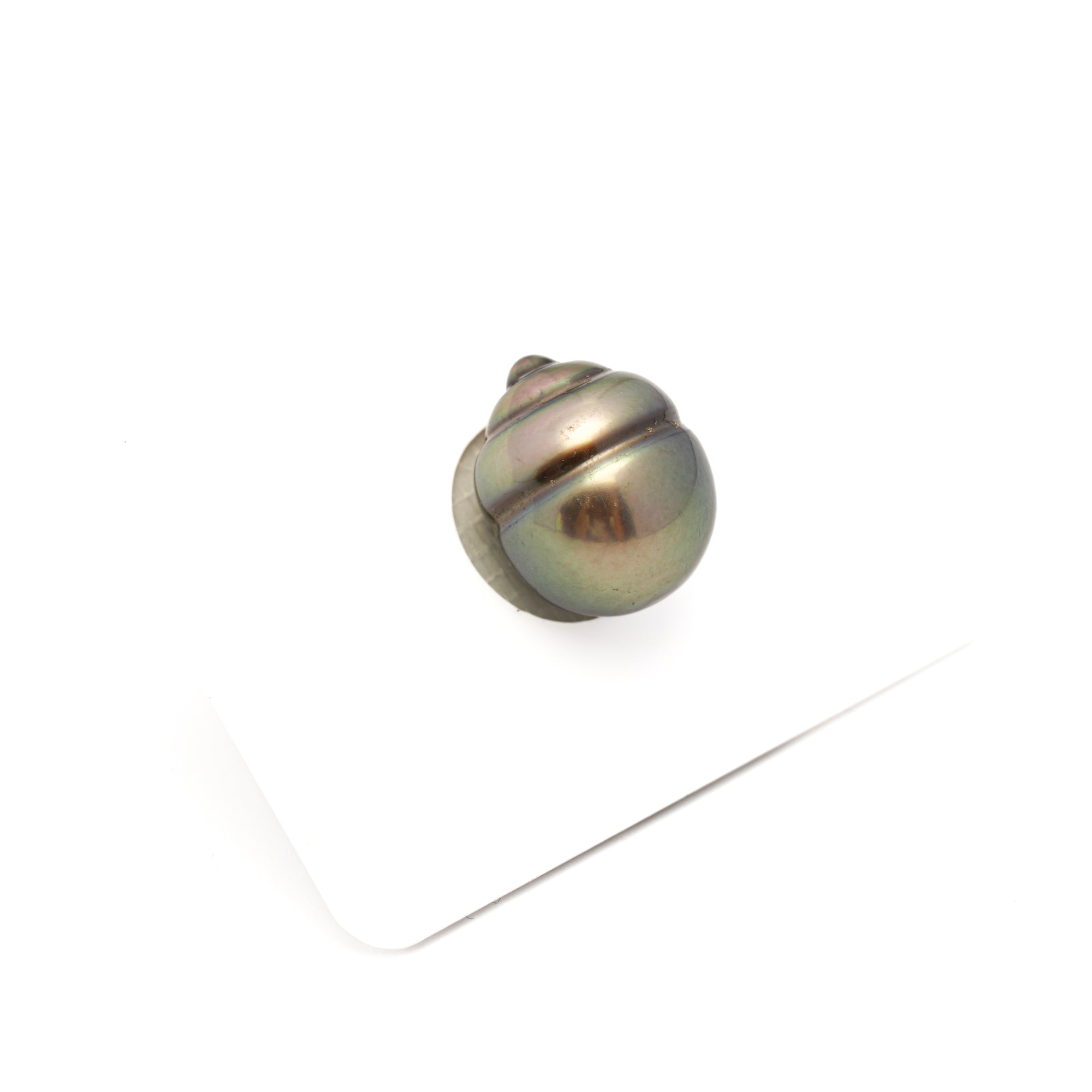 1pcs Green 12.4mm - CL AAA Quality Tahitian Pearl Single LP2386 CMP9
