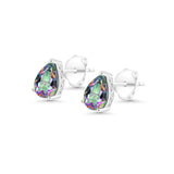 Earring Rainbow Quartz Pear Cut jewelry SHM1259