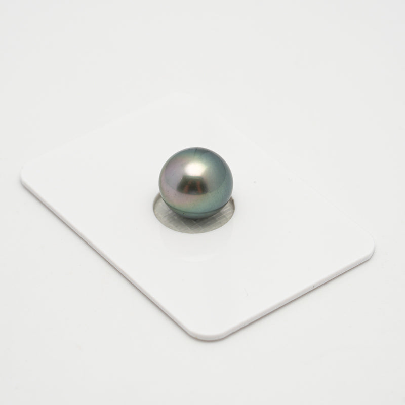 1pcs Green 10.9mm - OV TOP/AAA Quality Tahitian Pearl Single LP1989 MI1