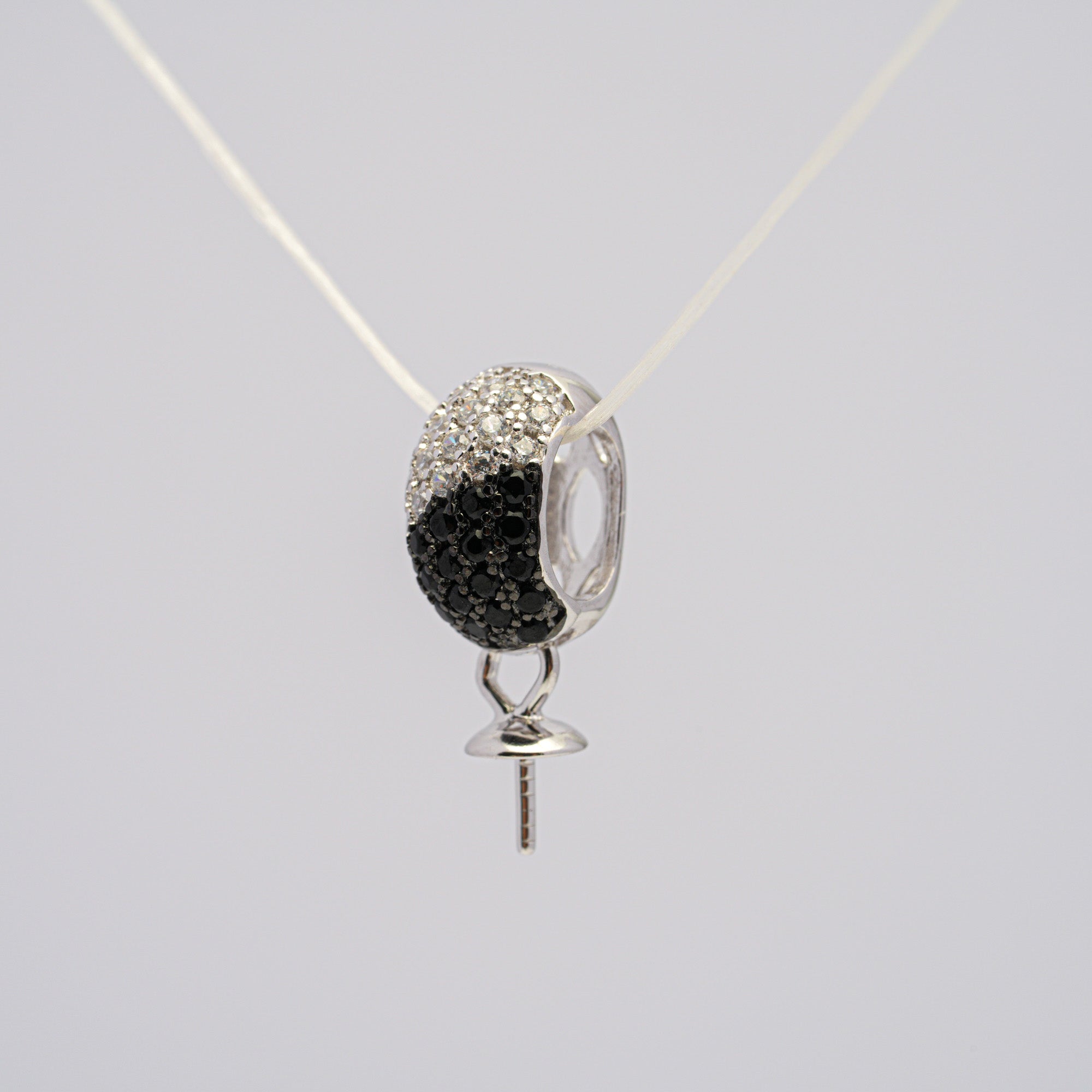 Pendant Clasp 925 Silver for Pearl SC560