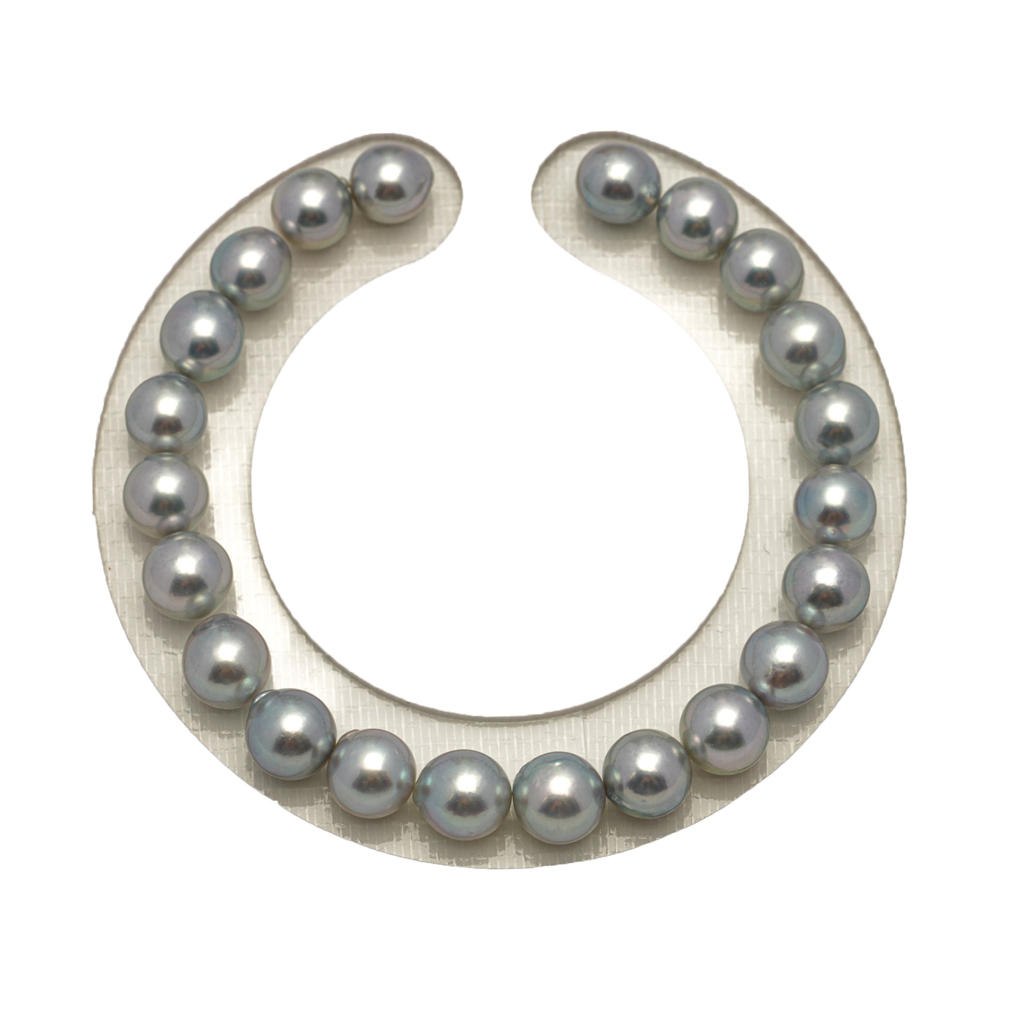 22pcs Akoya Pearl Silver 7.2-7.9mm - SB/NR AA Quality Bracelet AKBR2419 CMA1