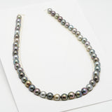 48pcs Multicolor 8-10mm - RSR AAA/AA Quality Tahitian Pearl Necklace NL1248