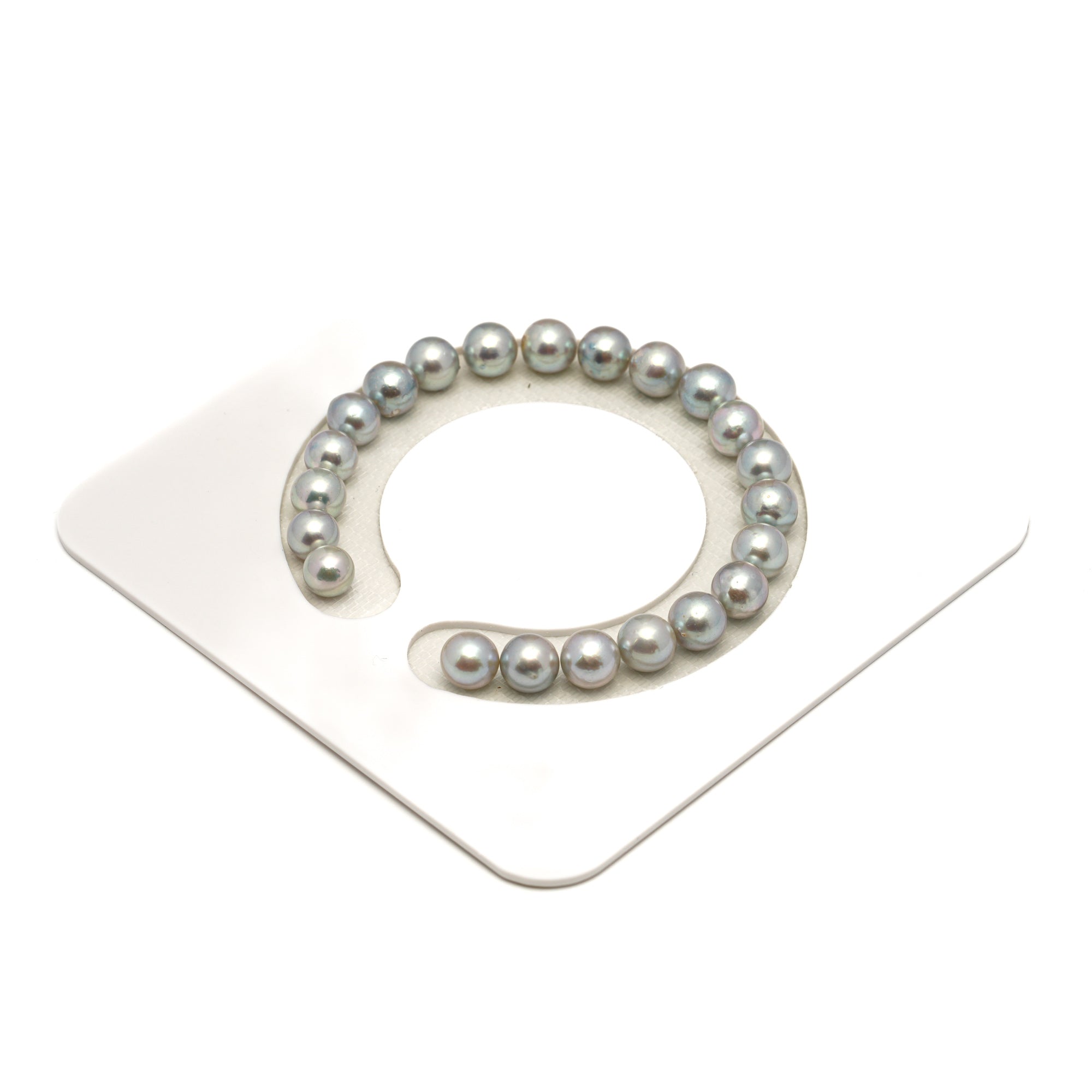 22pcs Akoya Pearl Light 7-7.9mm - SR/NR AA Quality Bracelet AKBR2391 CMA1