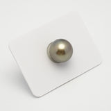 1pcs Golden Green 12.7mm - SR AAA Quality Tahitian Pearl Single LP2004 A89