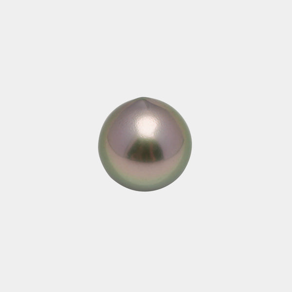 1pcs "High Luster" Light Green 11.9mm - SB AAA Quality Tahitian Pearl Single LP1728 CMP1