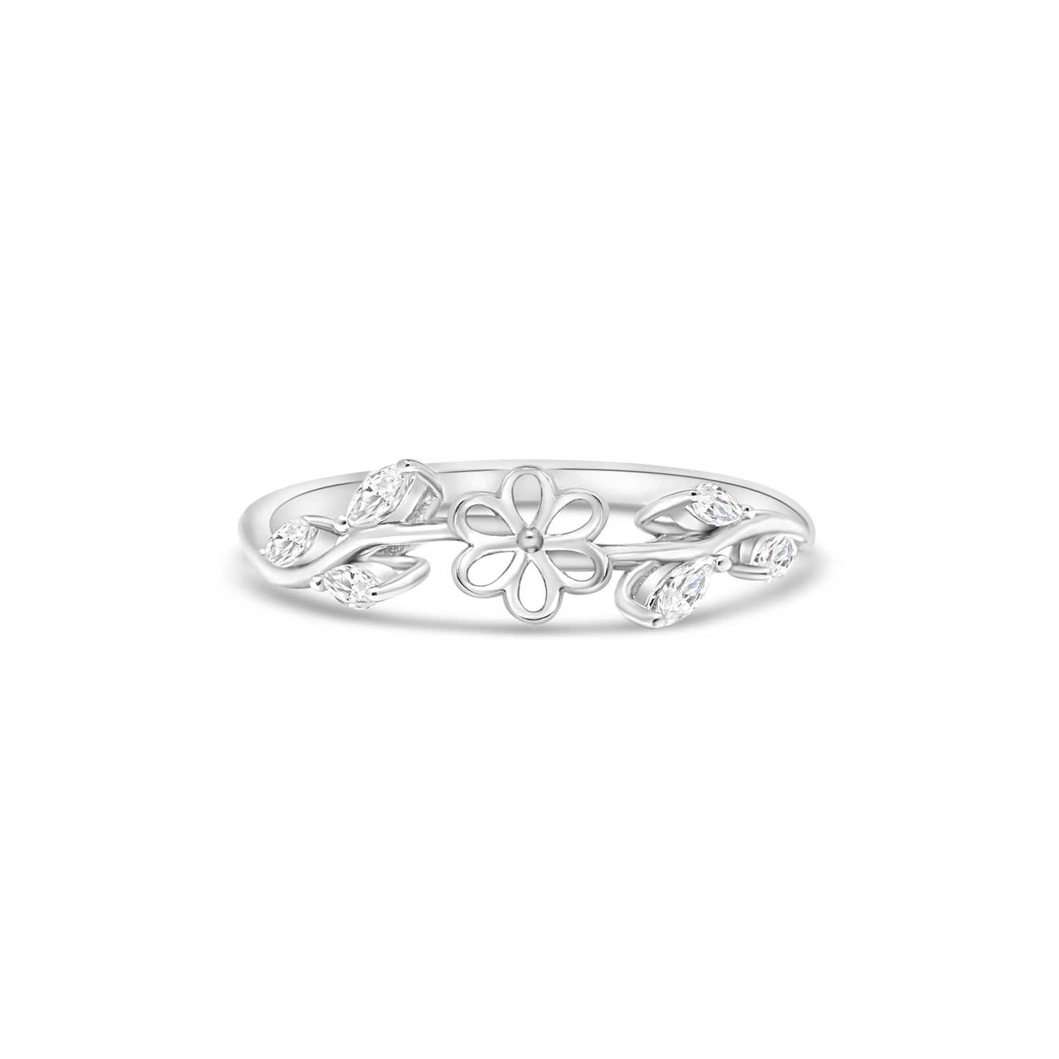 Adjustable Ring 925 Silver for pearl SC373