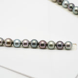 48pcs Multicolor 8-10mm - RSR AAA/AA Quality Tahitian Pearl Necklace NL1248
