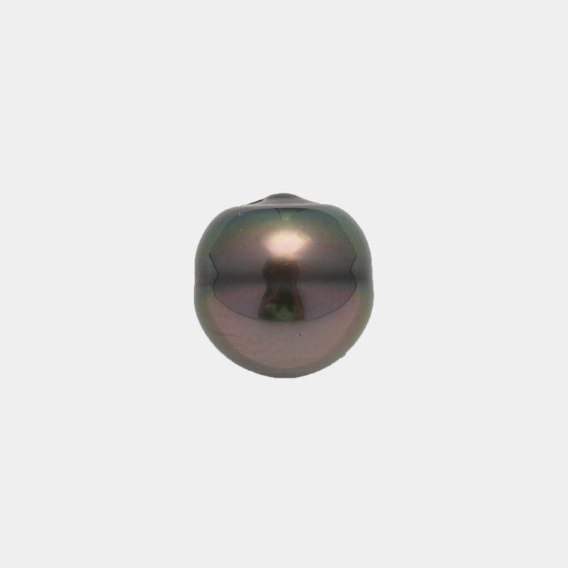 1pcs "High Luster" Green 12.9mm - CL AAA/AA Quality Tahitian Pearl Single LP1862